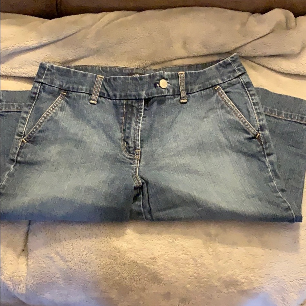 Denim Bermuda Shorts